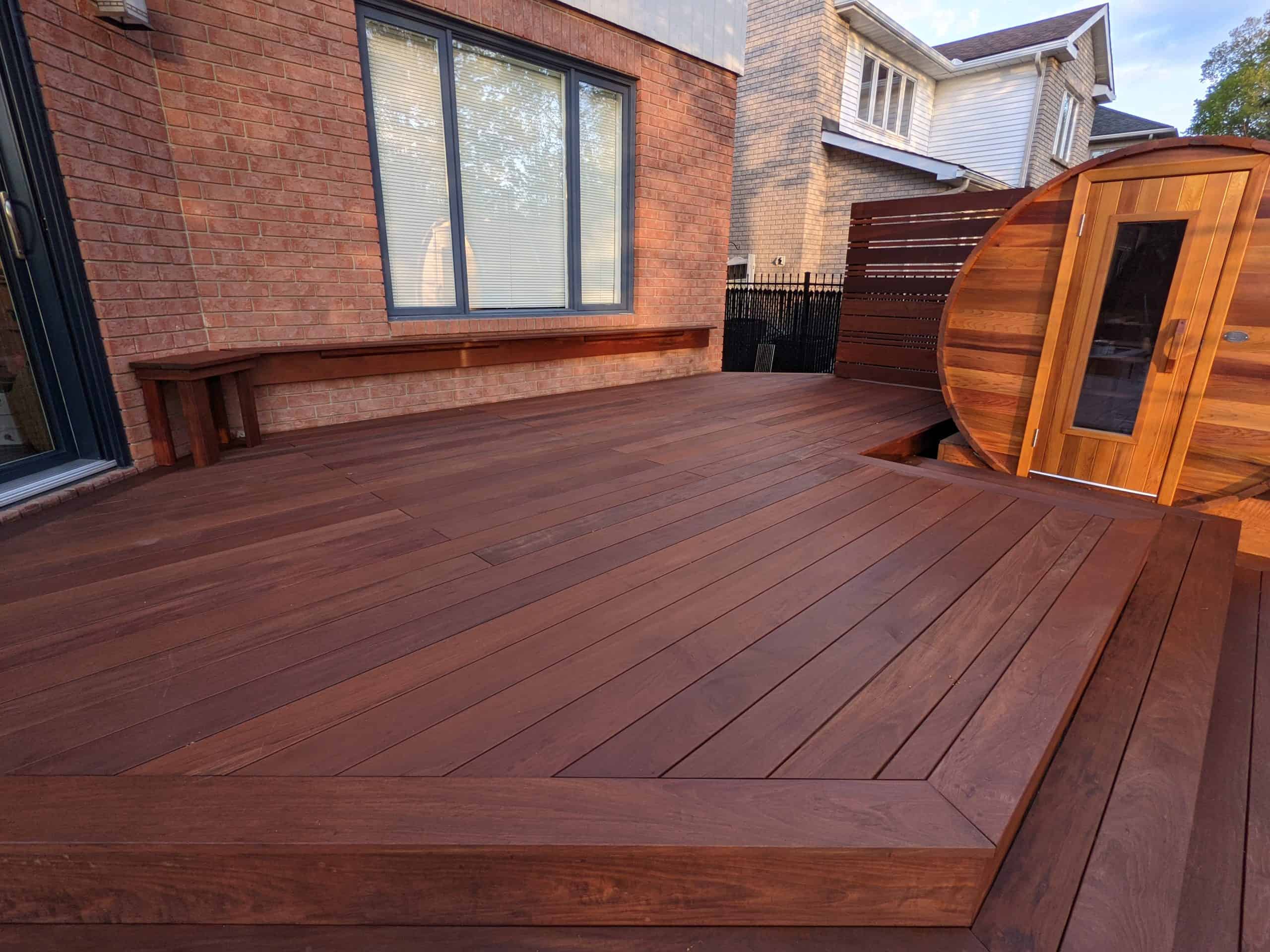 IPE Deck and Stairs by Ottawa Deck Builders