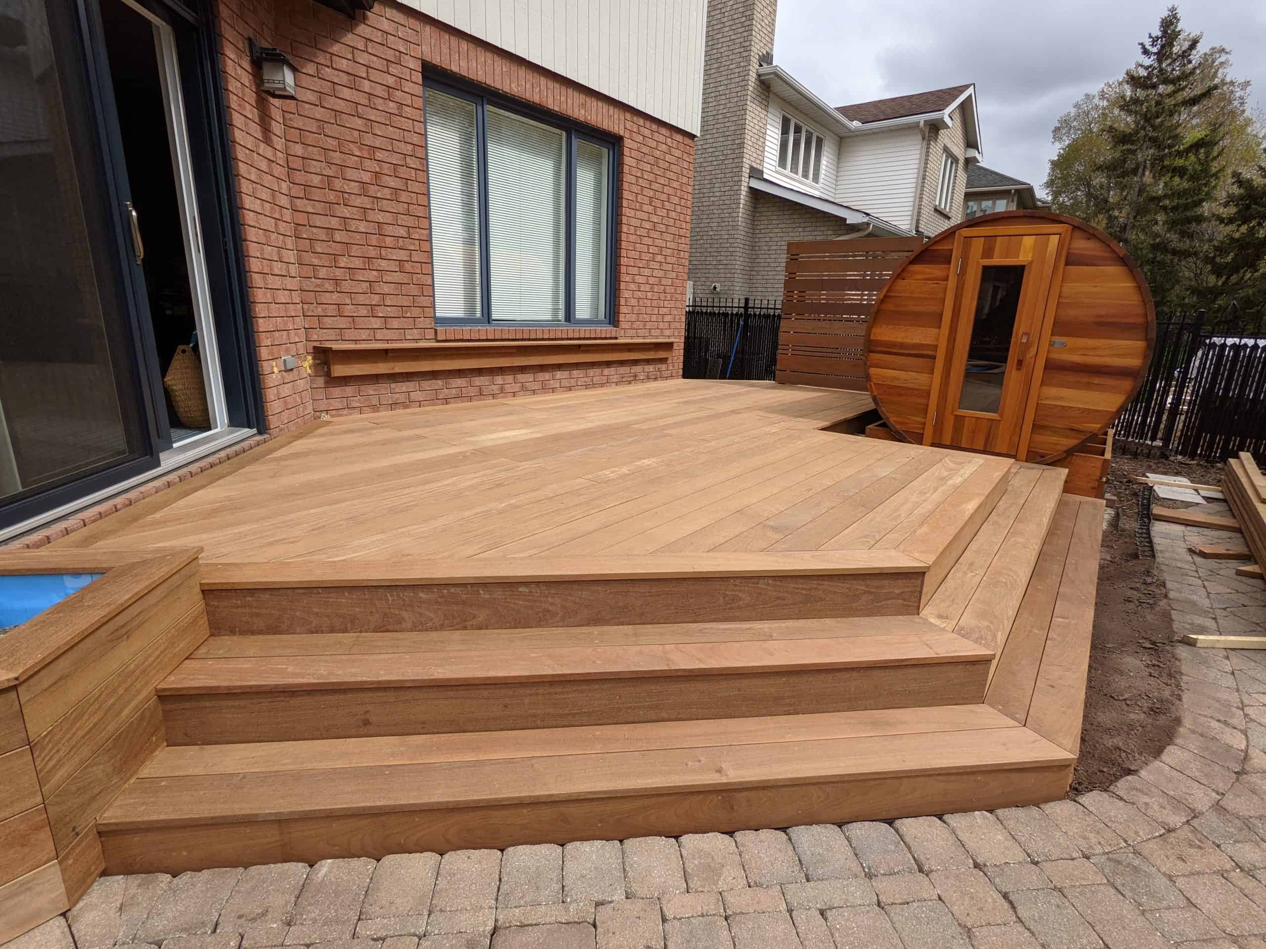 IPE Deck and Stairs