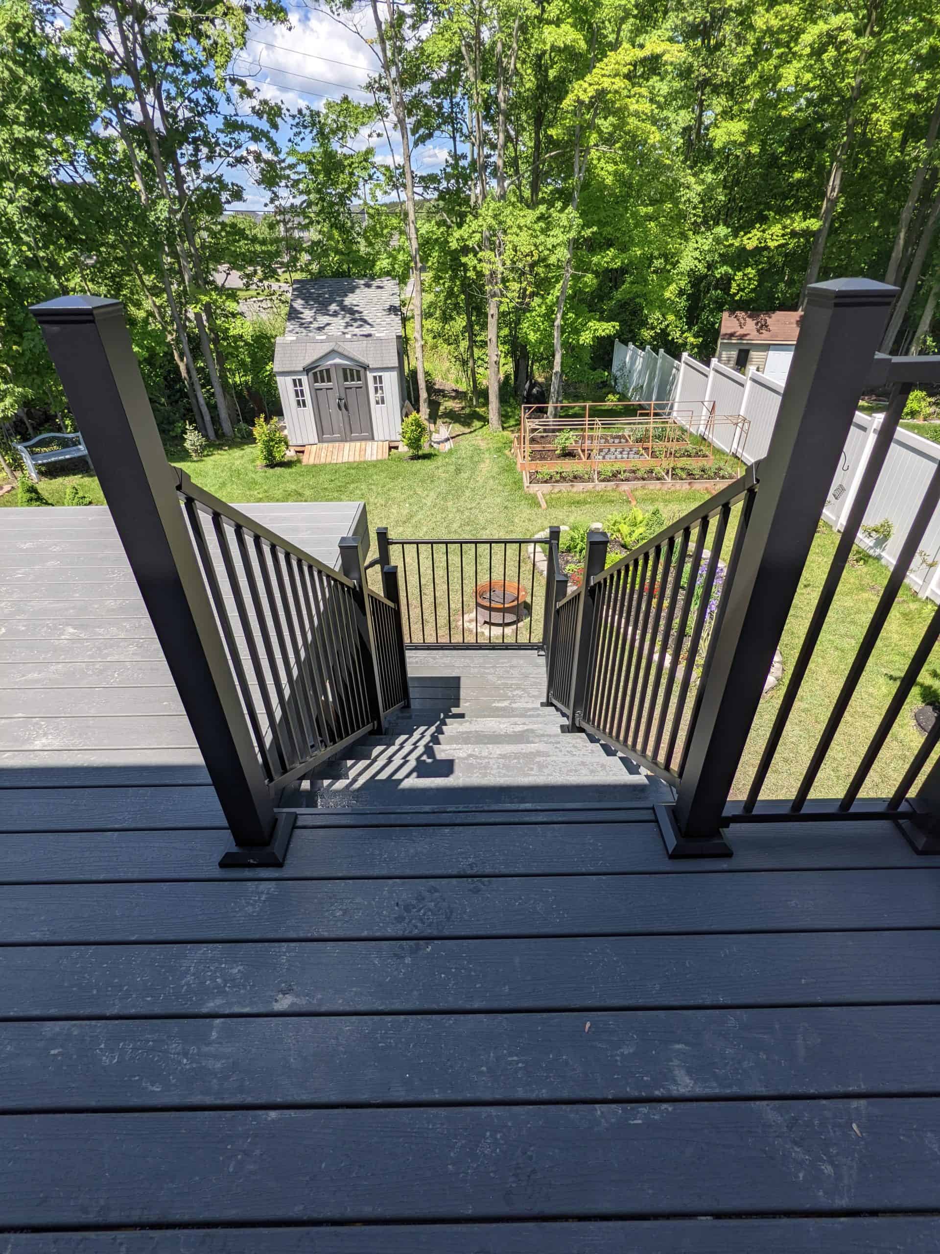 Composite Fortress Railing in Rockland