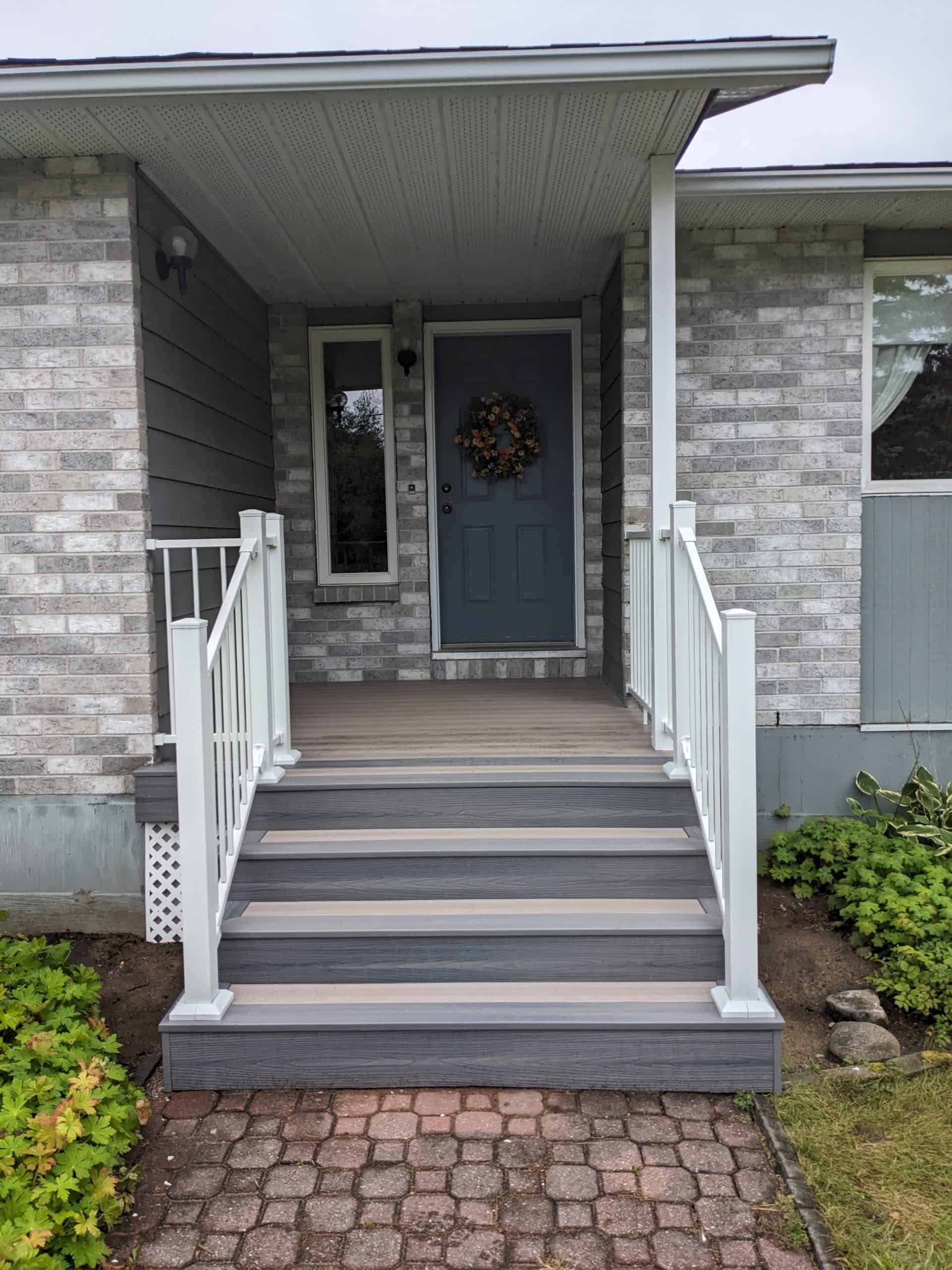 Beach House with Fortress Railing by Ottawa Deck Builders