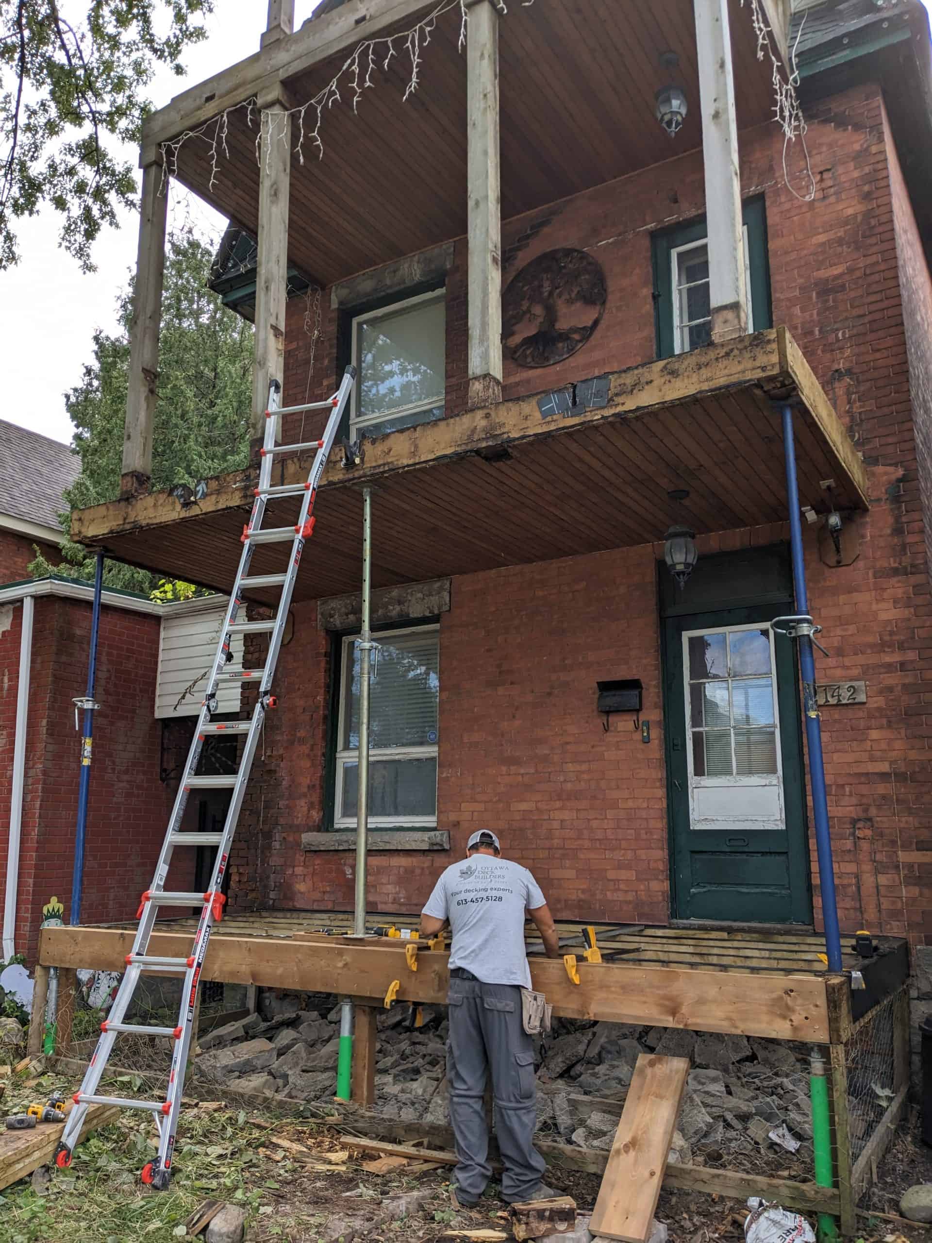 PT Deck Restoration by Ottawa Deck Builders