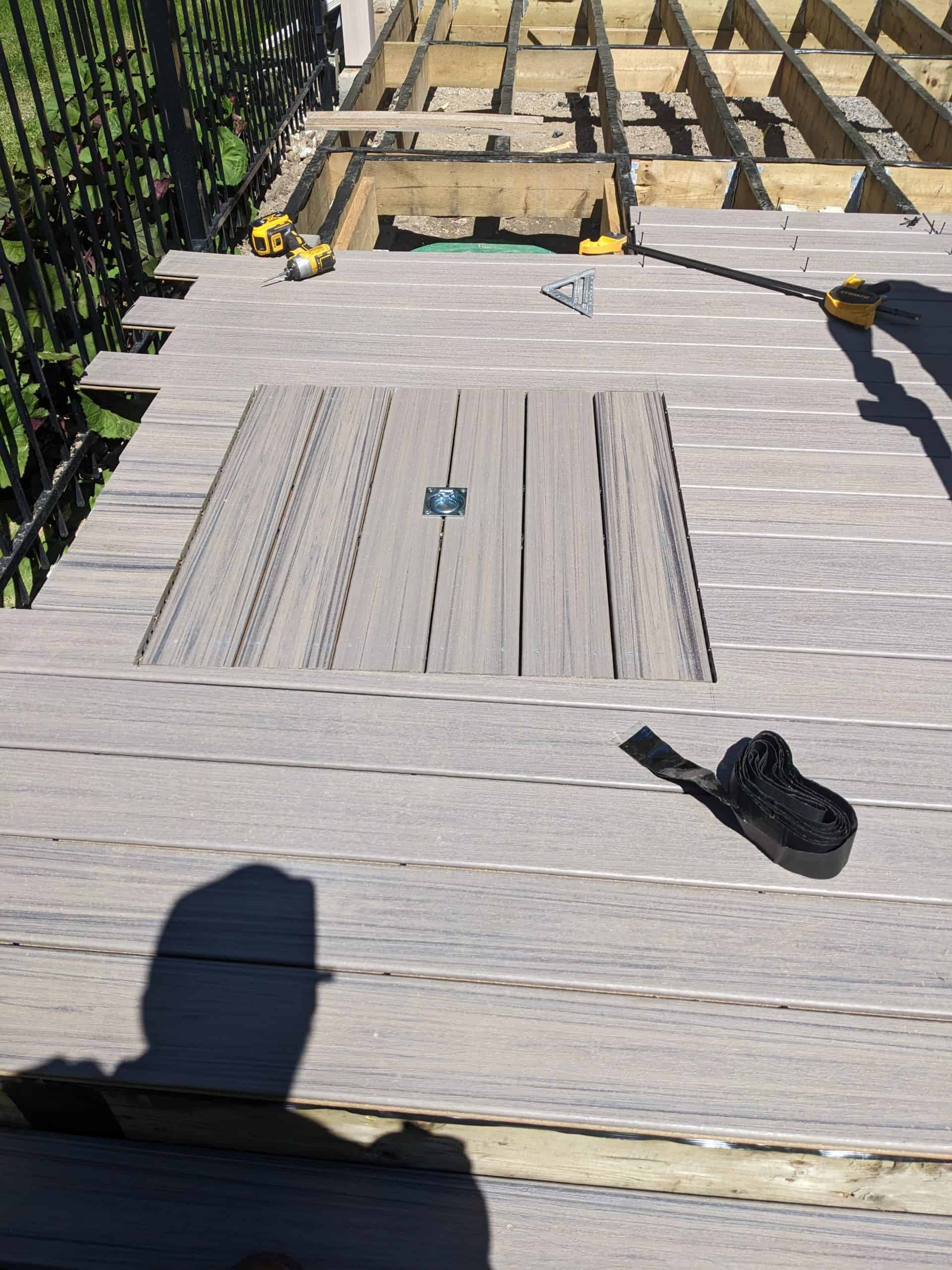 Trex Deck and Cistern Cover